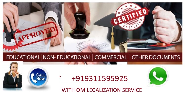 Single Status Certificate Apostille In India