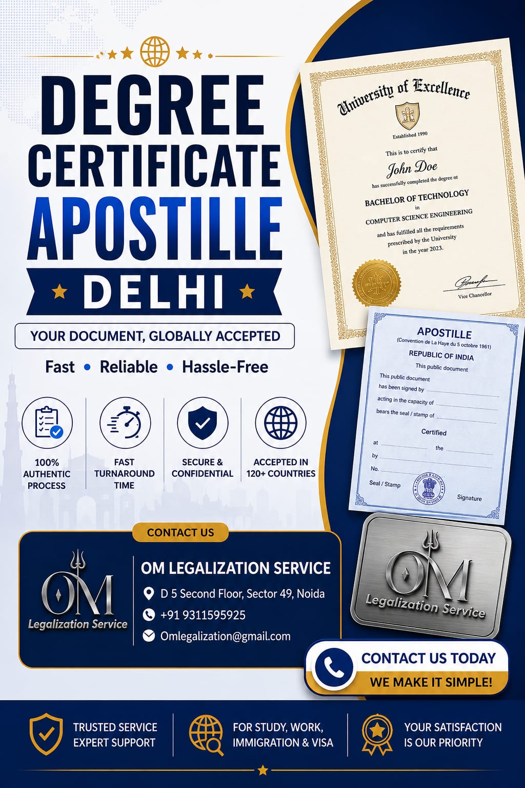 Apostille Services in Delhi